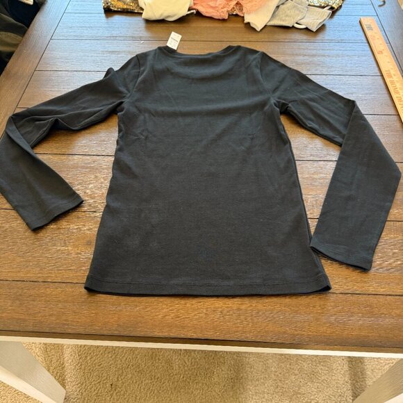 J. Crew Perfect-fit long-sleeve crewneck T-shirt Size Medium - Picture 8 of 9